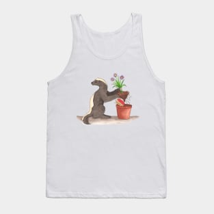 H is for Honey Badger (he doesn't care) Tank Top